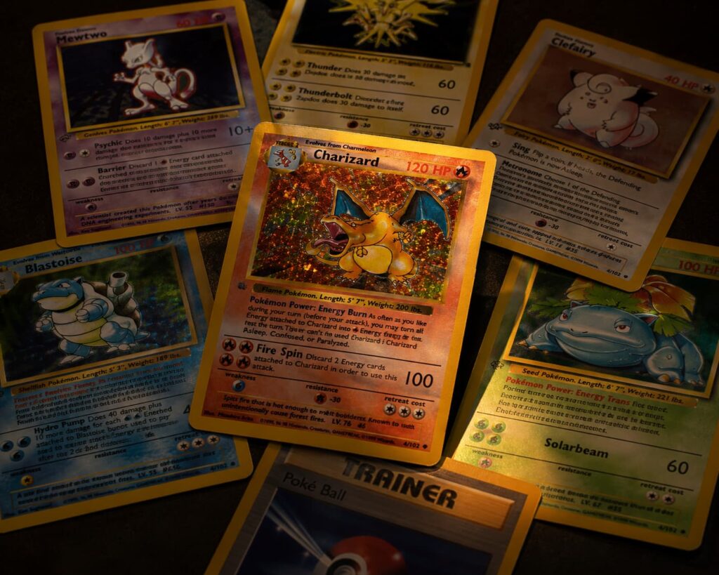 Pokémon TCG cards spread out — the thrill of opening a pack never gets old