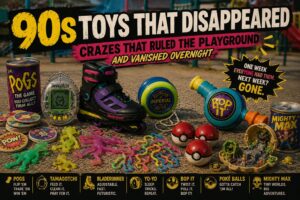 90s toys that disappeared — crazes that ruled the playground and vanished overnight