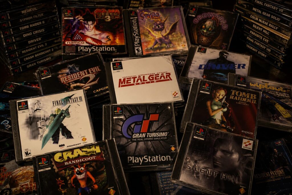 PlayStation 1 game library — the titles that defined a generation