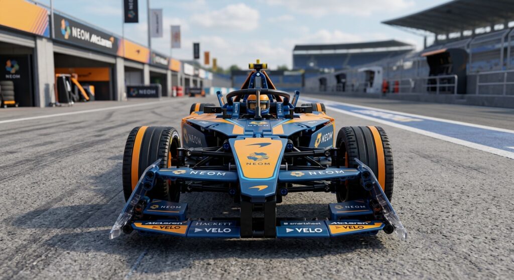  LEGO Technic NEOM McLaren Formula E 42169 — the best Technic entry point